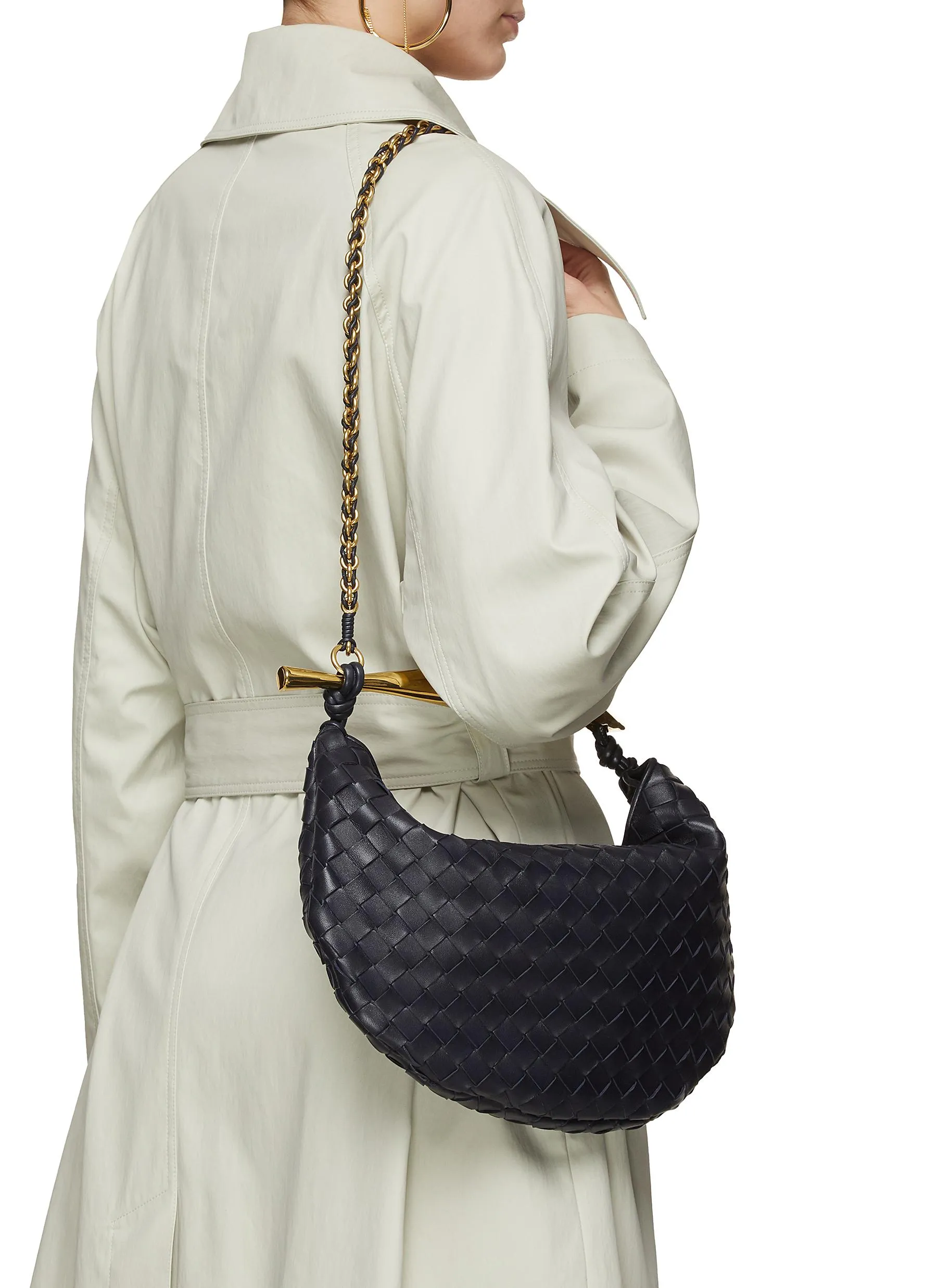 -----------BOTTEGA VENETA ---- ------------ ----Small Sardine Intrecciato Leather Bag --