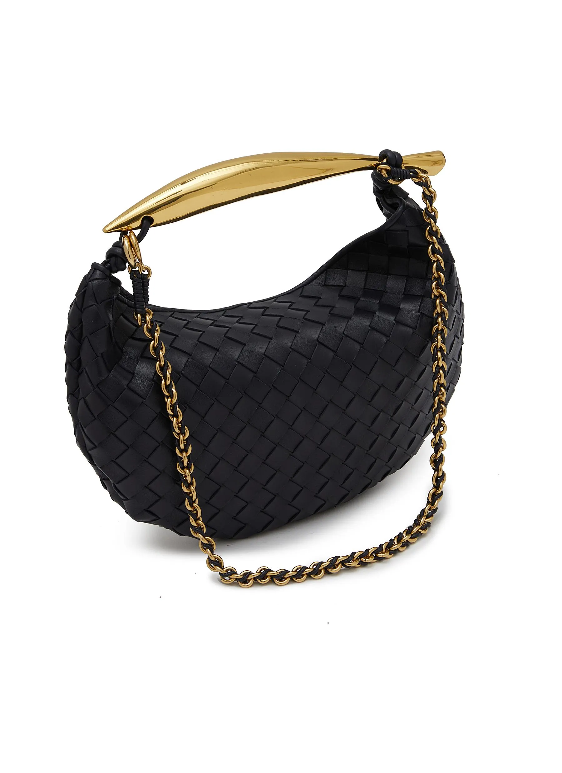 -----------BOTTEGA VENETA ---- ------------ ----Small Sardine Intrecciato Leather Bag --