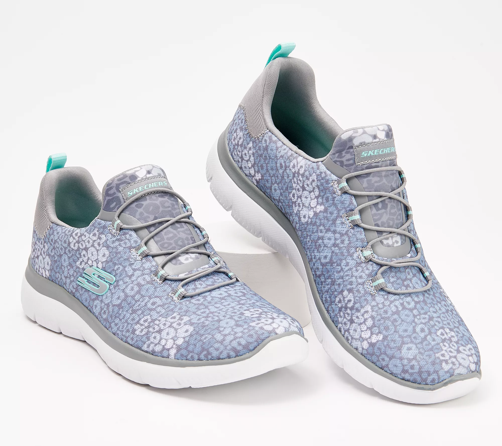 "As Is" Skechers Summits Bungee Sneakers - Party Mix