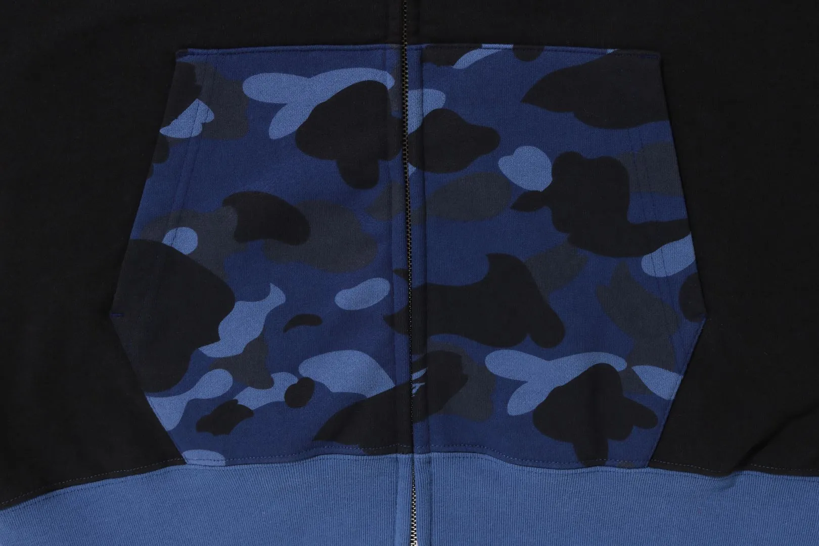 A Bathing Ape COLOR CAMO RELAXED FIT FULL ZIP HOODIE