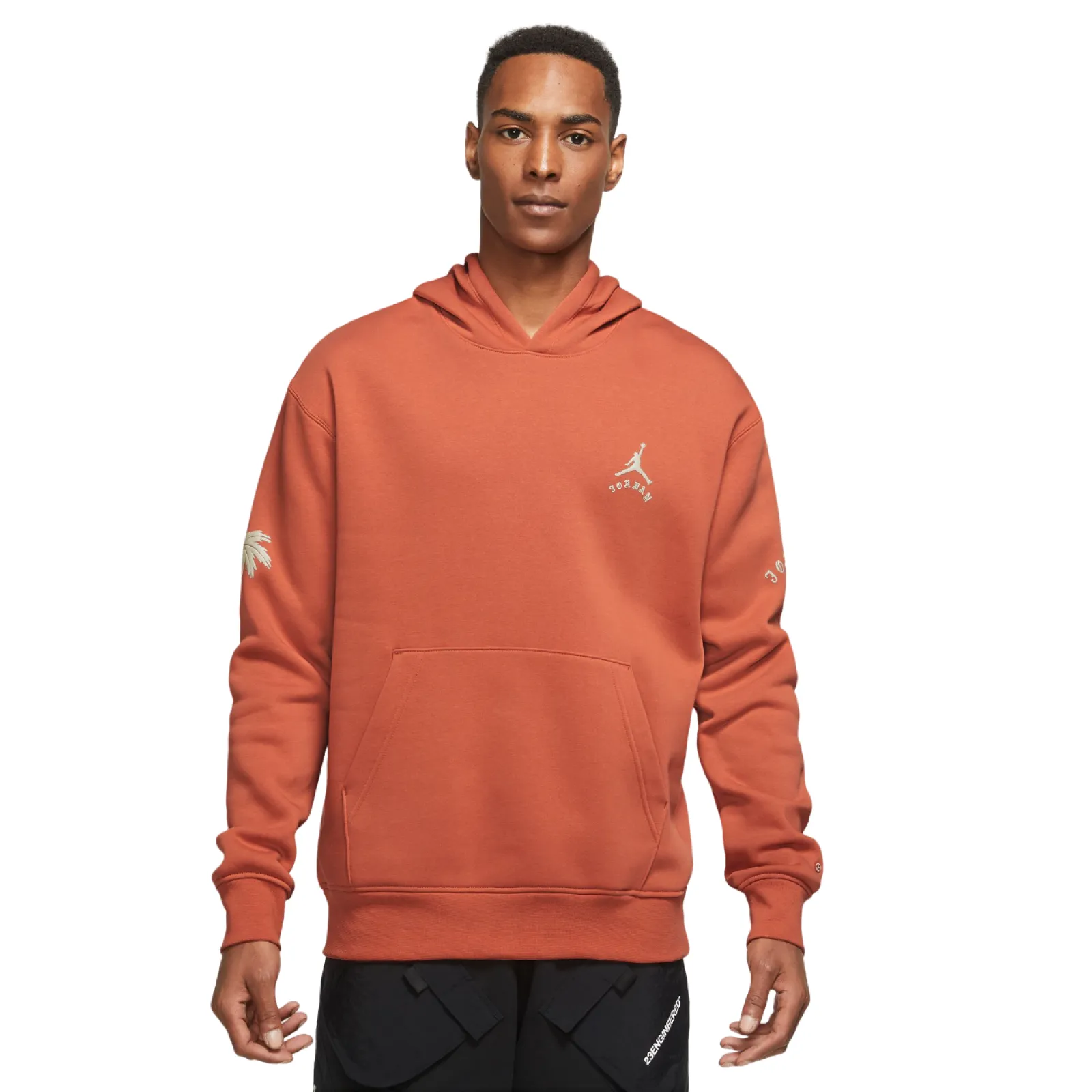 Air Jordan Artist Series by Umar Rashid Fleece Pullover Hoodie ''Light Sienna''