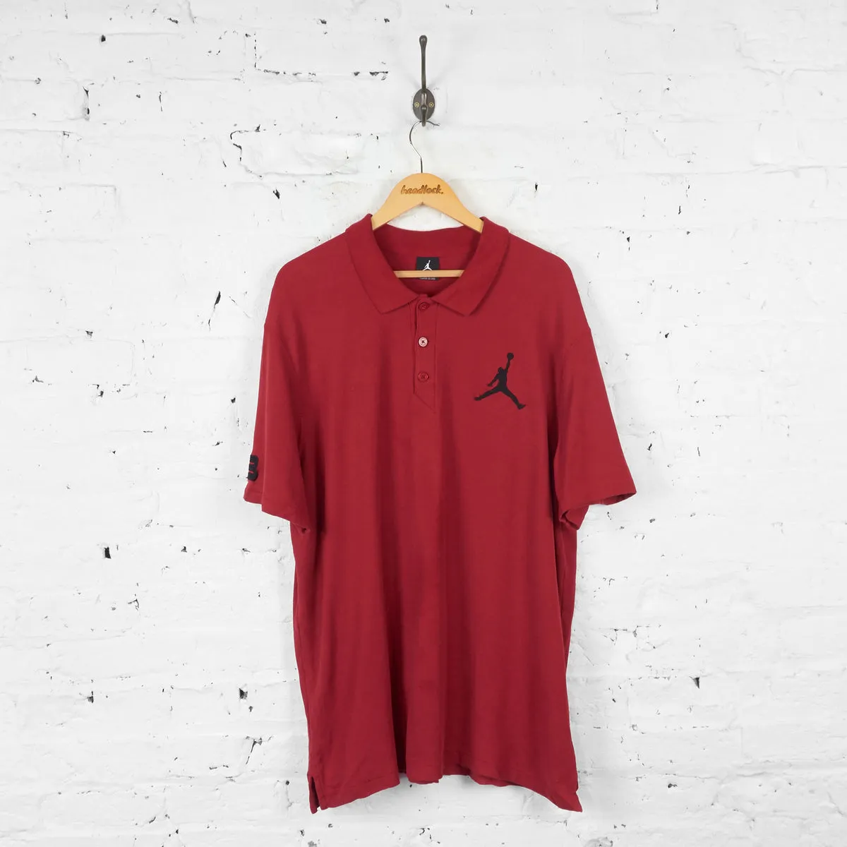 Air Jordan Polo Shirt - Red - XXL