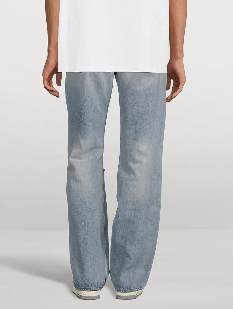 AMIRI Straight-Leg Jeans With M.A. Bar Logo