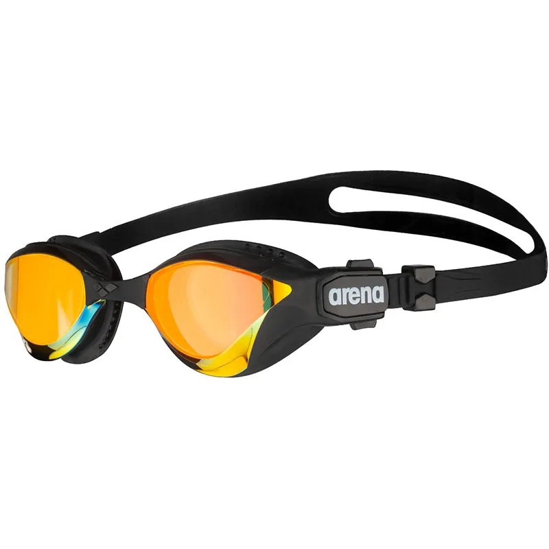 Arena - Cobra Tri Swipe Mirror Triathlon Goggles - Copper/Black