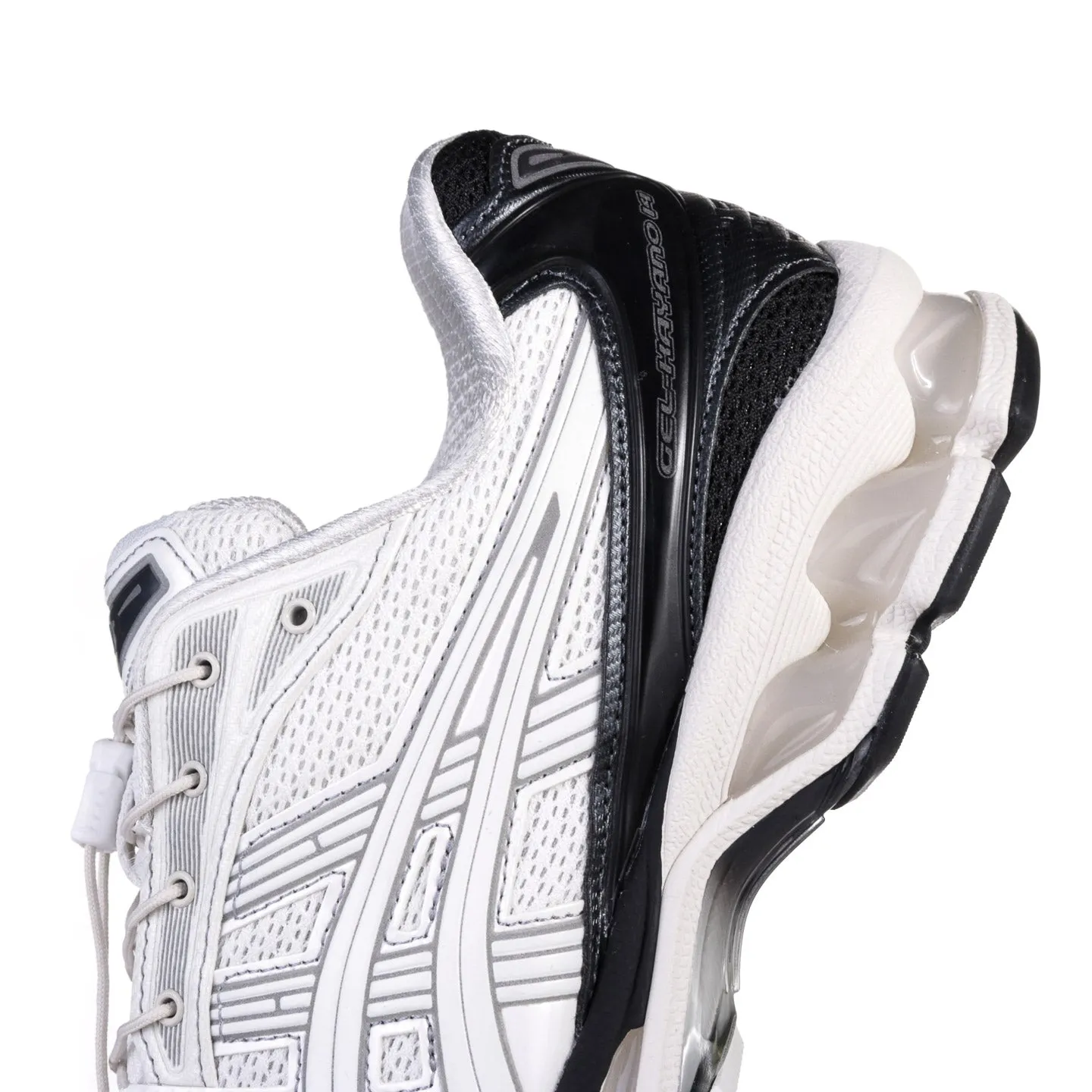 ASICS UNAFFECTED GEL-KAYANO 14 BRIGHT WHITE / JET BLACK