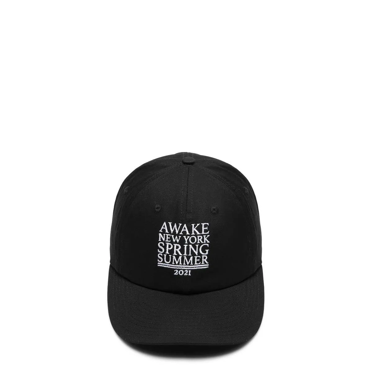 AWAKE NY SS21 6 PANEL HAT Black