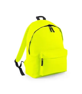 Bagbase Original Plain Backpack (Fluorescent Yellow) (One Size) - UTRW7716