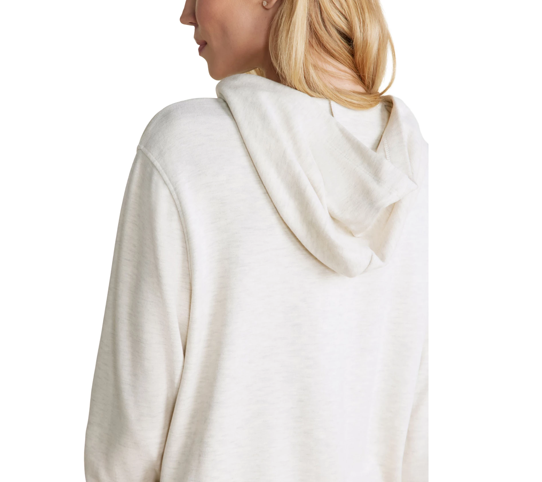 Barefoot Dreams Malibu Collection Brushed Fleece Henley Hoodie