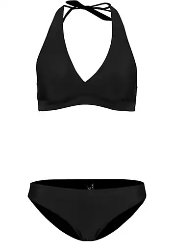 bonprix Plunging Halterneck Bikini Set | Grattan