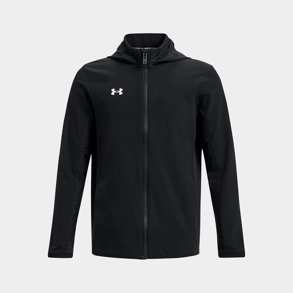 Boys' Under Armour Squad 3.0 Warm-Up Full-Zip Jacket