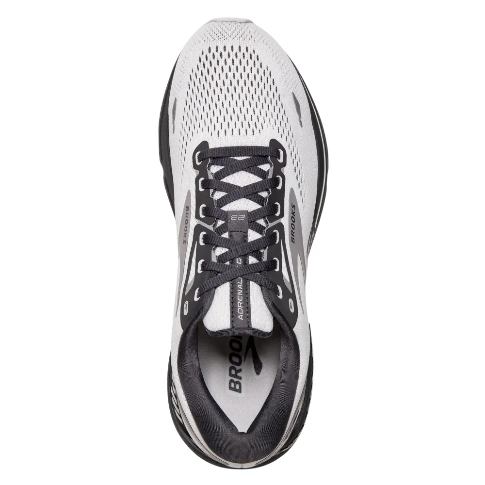 Brooks Adrenaline GTS 23 Oyster/Ebony/Alloy Running Shoe (Men's)