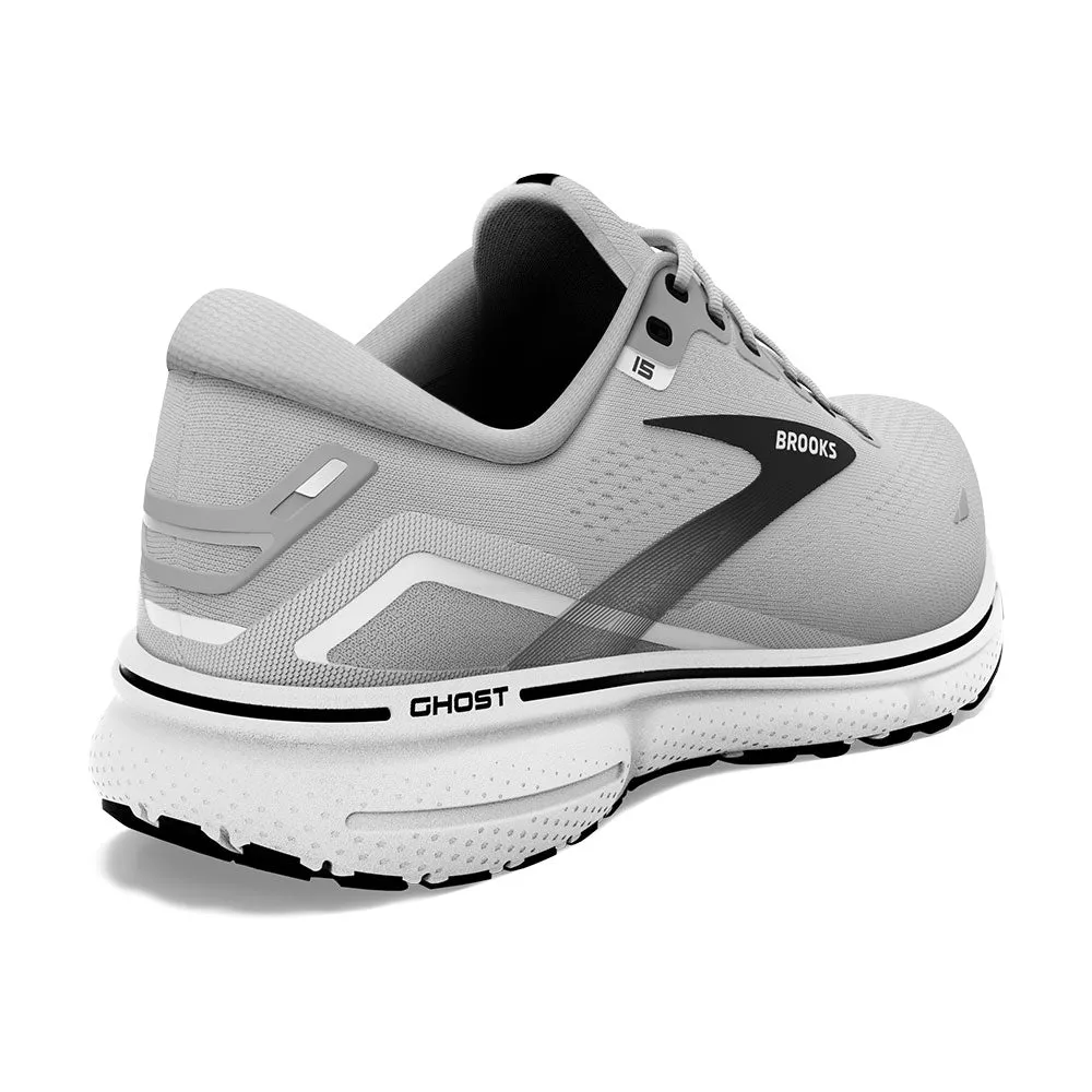 Brooks Ghost 15 Running Shoe Alloy/Oyster/Black (Men's)