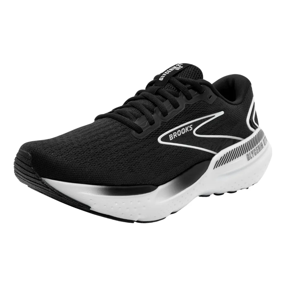 Brooks Glycerin GTS 21 Black/Grey/White Running Shoe (Men's)