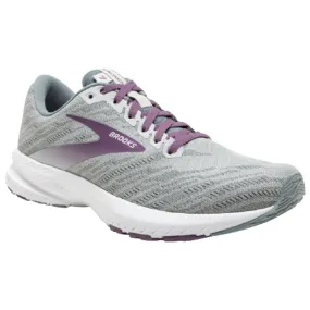 Brooks Launch 7 Antarctica/Lead/Grape Running Shoe (Women's)