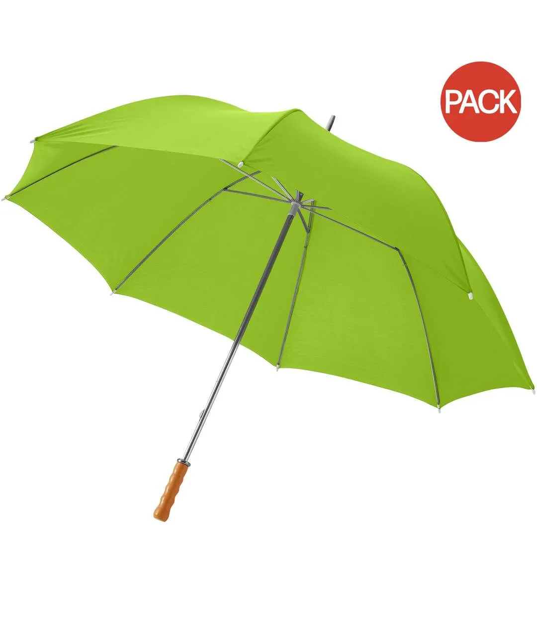 Bullet 30in Golf Umbrella (Pack of 2) (Lime) (100 x 127 cm) - UTPF2516