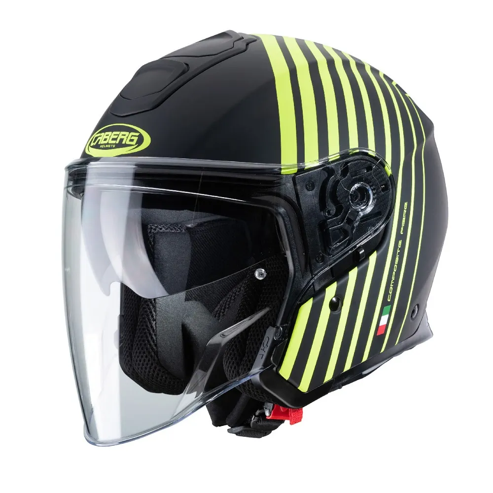 Caberg Flyon Bakari Helmet - Black/Yellow