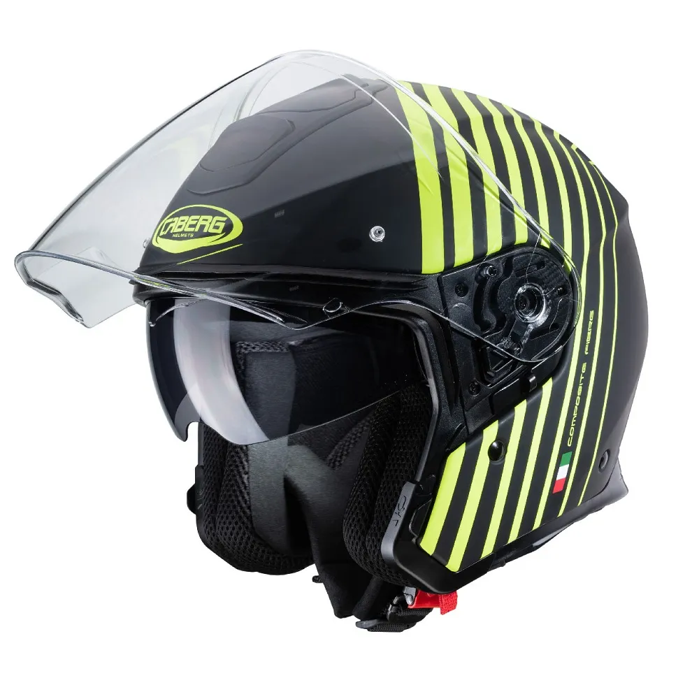 Caberg Flyon Bakari Helmet - Black/Yellow