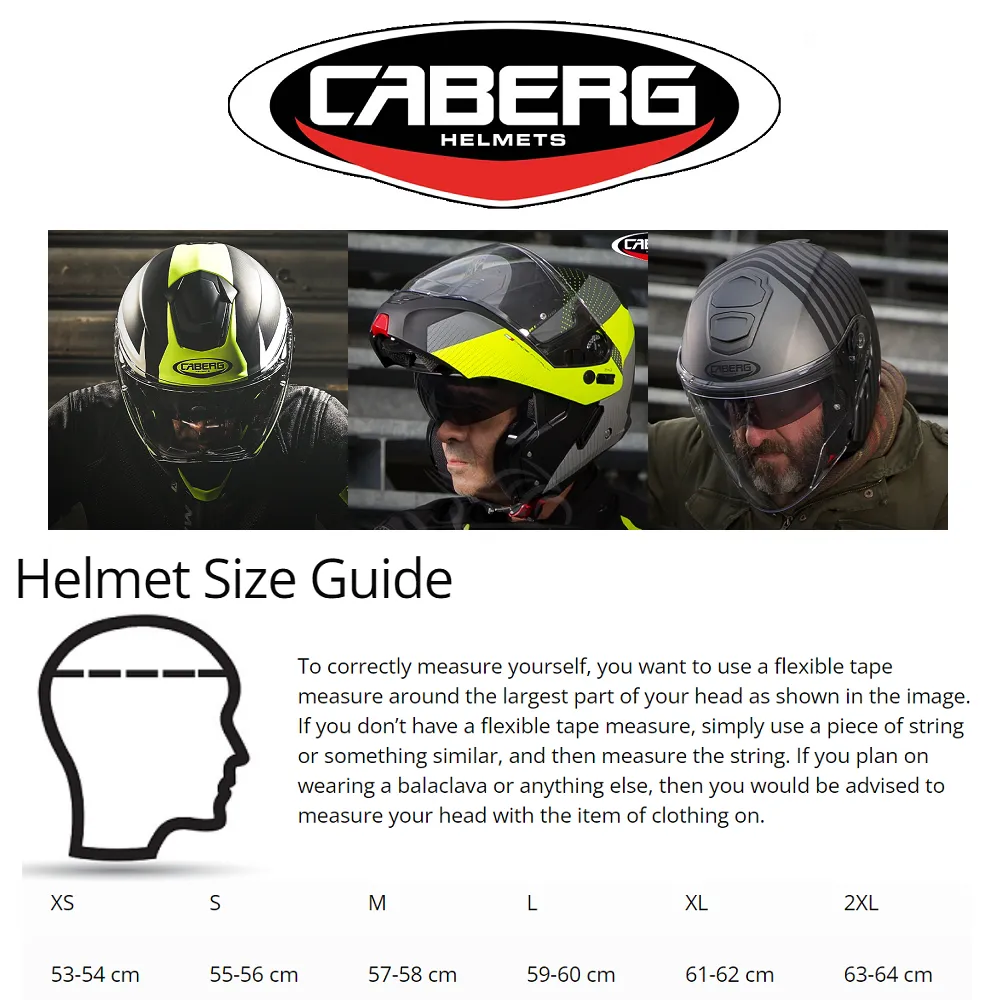 Caberg Flyon Bakari Helmet - Black/Yellow