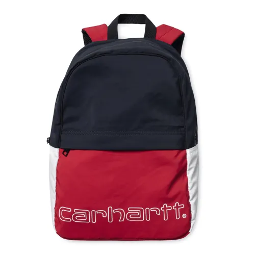 Carhartt Terrace Backpack | Cardinal/Dark Navy/White - 1026188