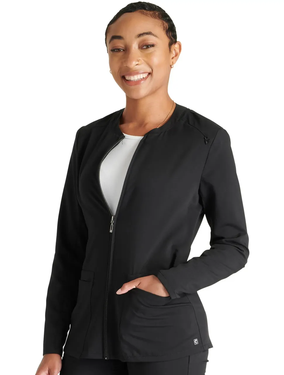 Cherokee Atmos Cherokee Atmos Women's Zip Front Jacket CK356A