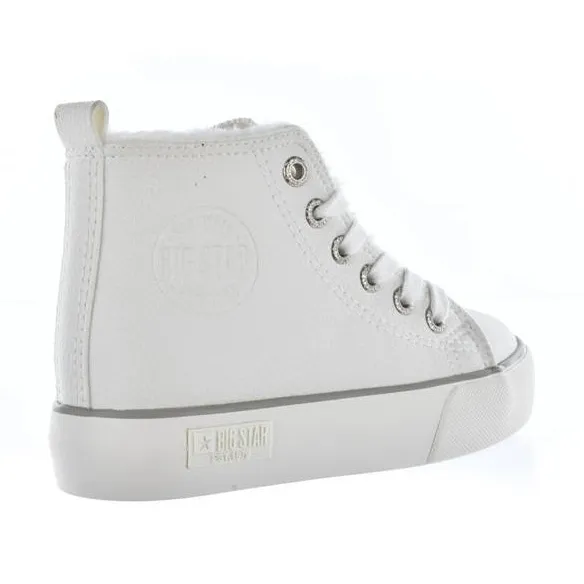 Children's high-insulated white sneakers Big Star KK374227