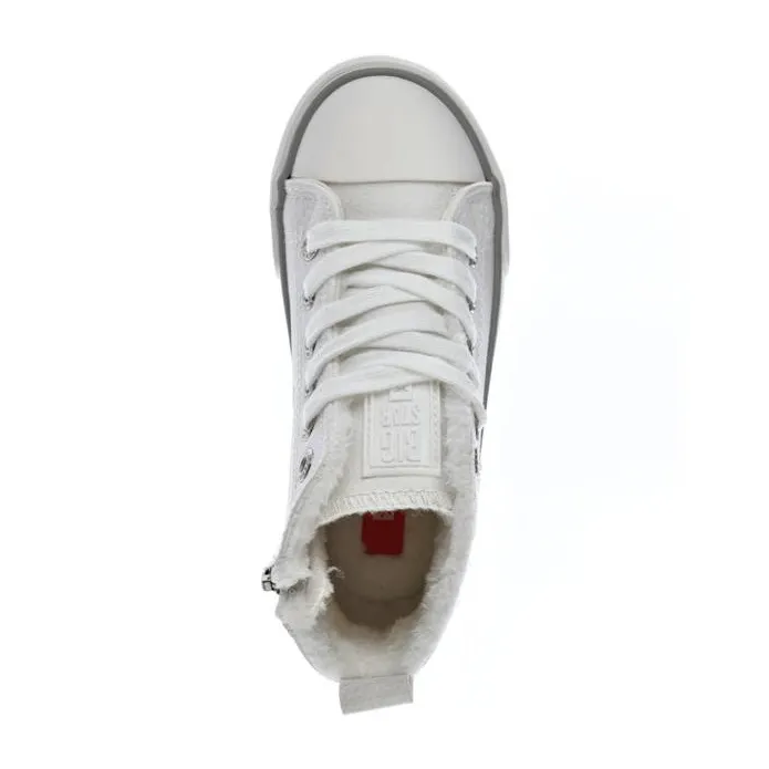 Children's high-insulated white sneakers Big Star KK374227