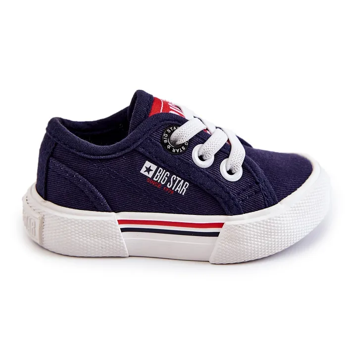 Children's Low Sneakers Big Star JJ374163 Navy Blue