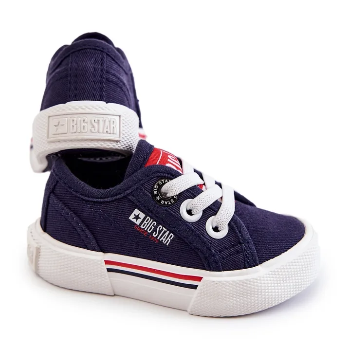 Children's Low Sneakers Big Star JJ374163 Navy Blue