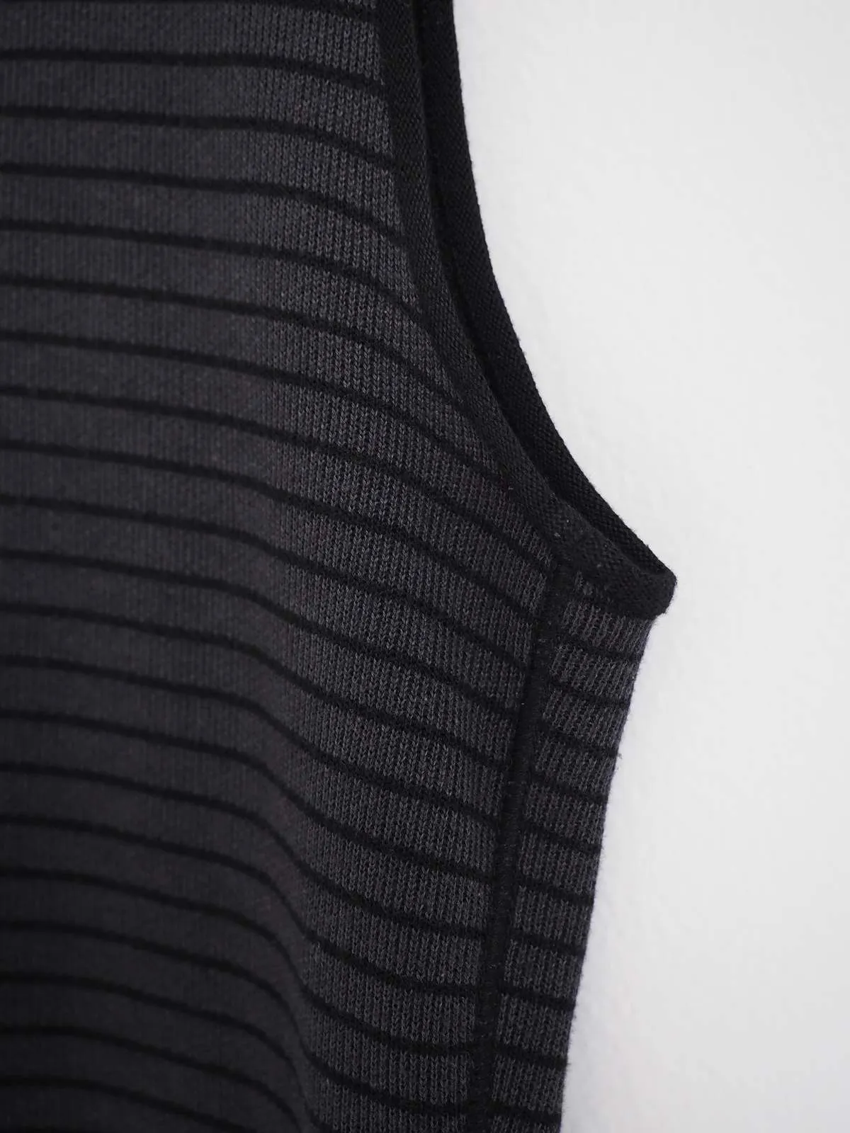 Collezioni Knit Tank - Black/Grey