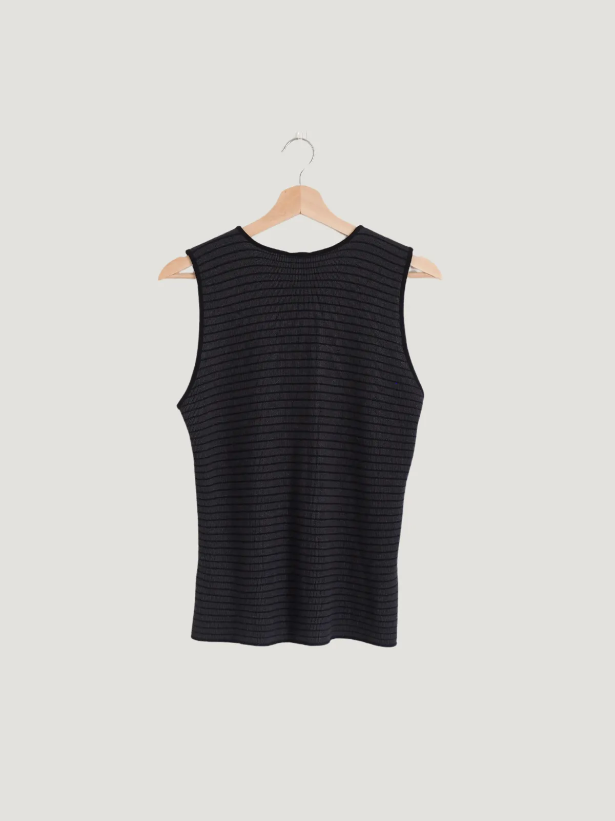 Collezioni Knit Tank - Black/Grey