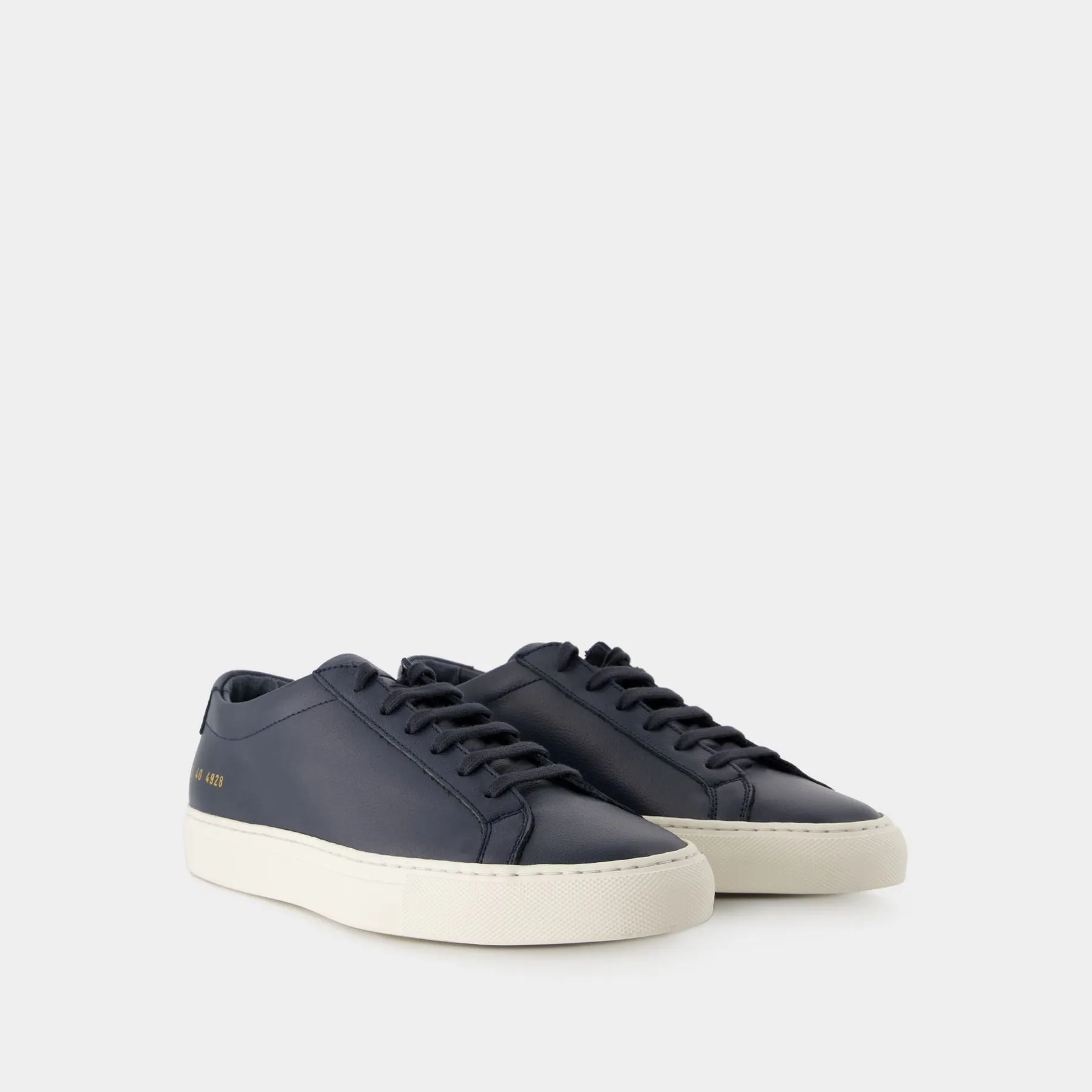 COMMON PROJECTS  Original Achilles Contrast Sneakers - Common Projects - Leather - Blue