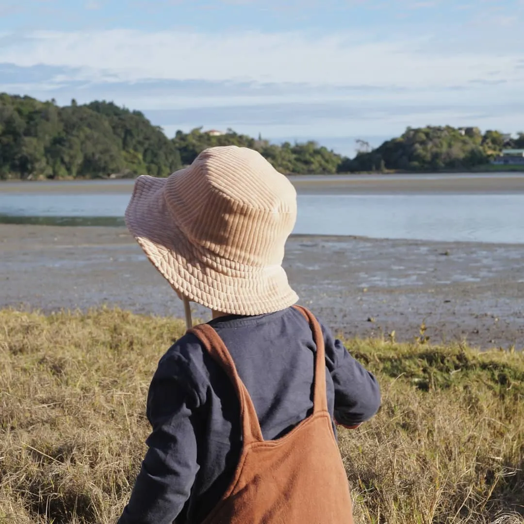 Cord Bucket Hat - Macadamia