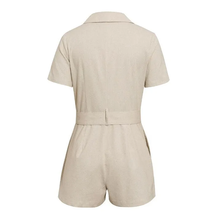 CYSTS BELTED ROMPER