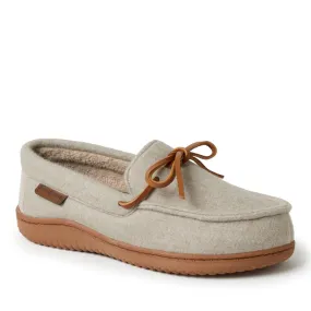      Dearfoams Women's Indoor/Outdoor Memory Foam Moccasin Slipper     