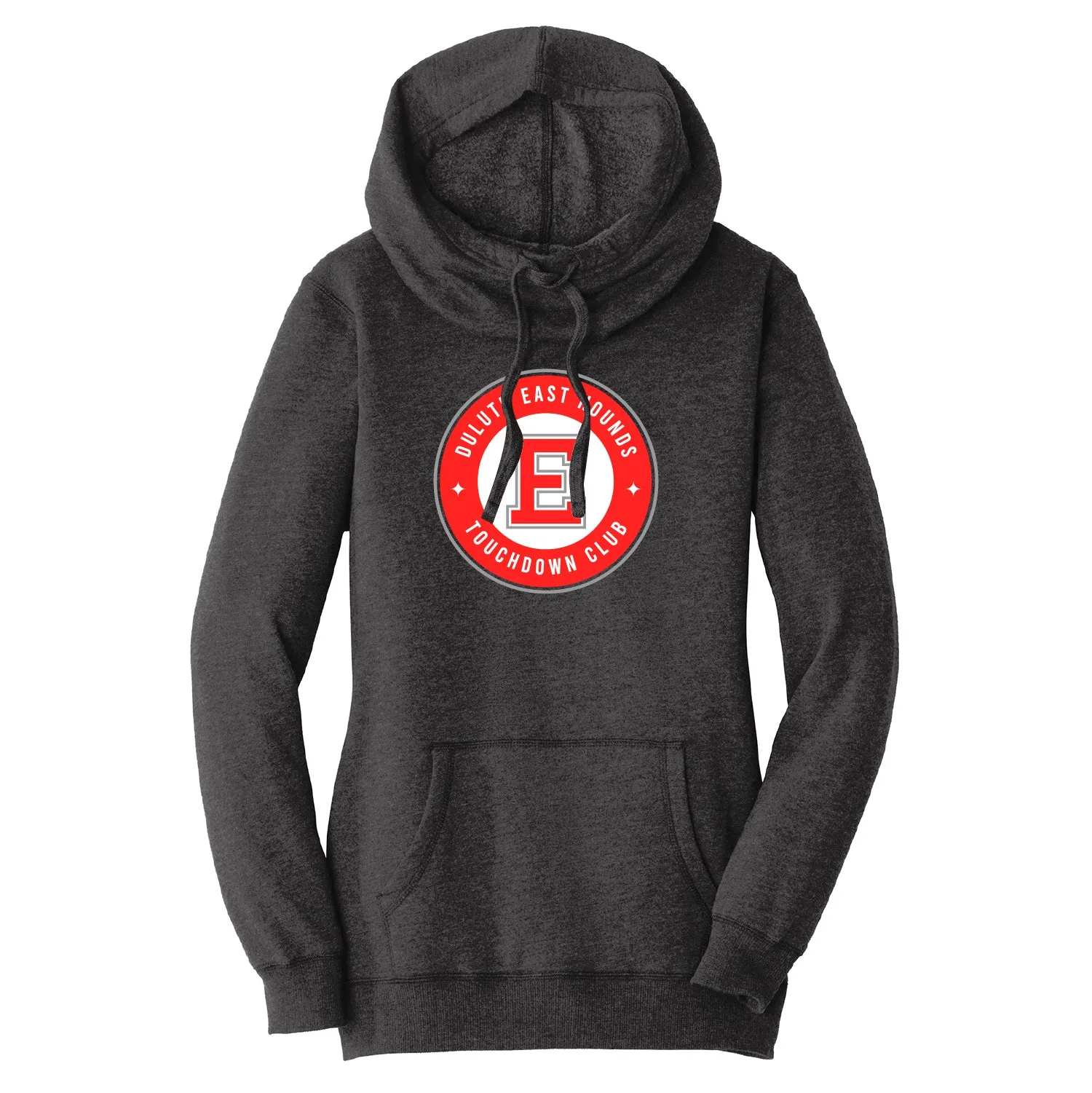 Duluth East Football Women’s Lightweight Fleece Hoodie Design 3