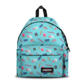 Eastpak Padded Pak'r Nostalgia Aqua Backpack