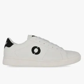 ECOALF | SNEAKERS MUJER | WIMBLEDON BLACK LOGO | BLANCO