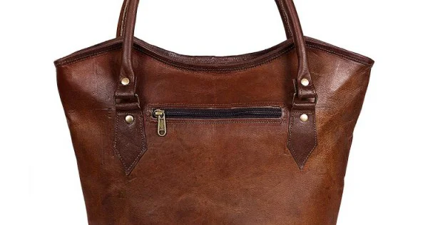 Elegance Women's Handbag (Brown 14"*12"*4")