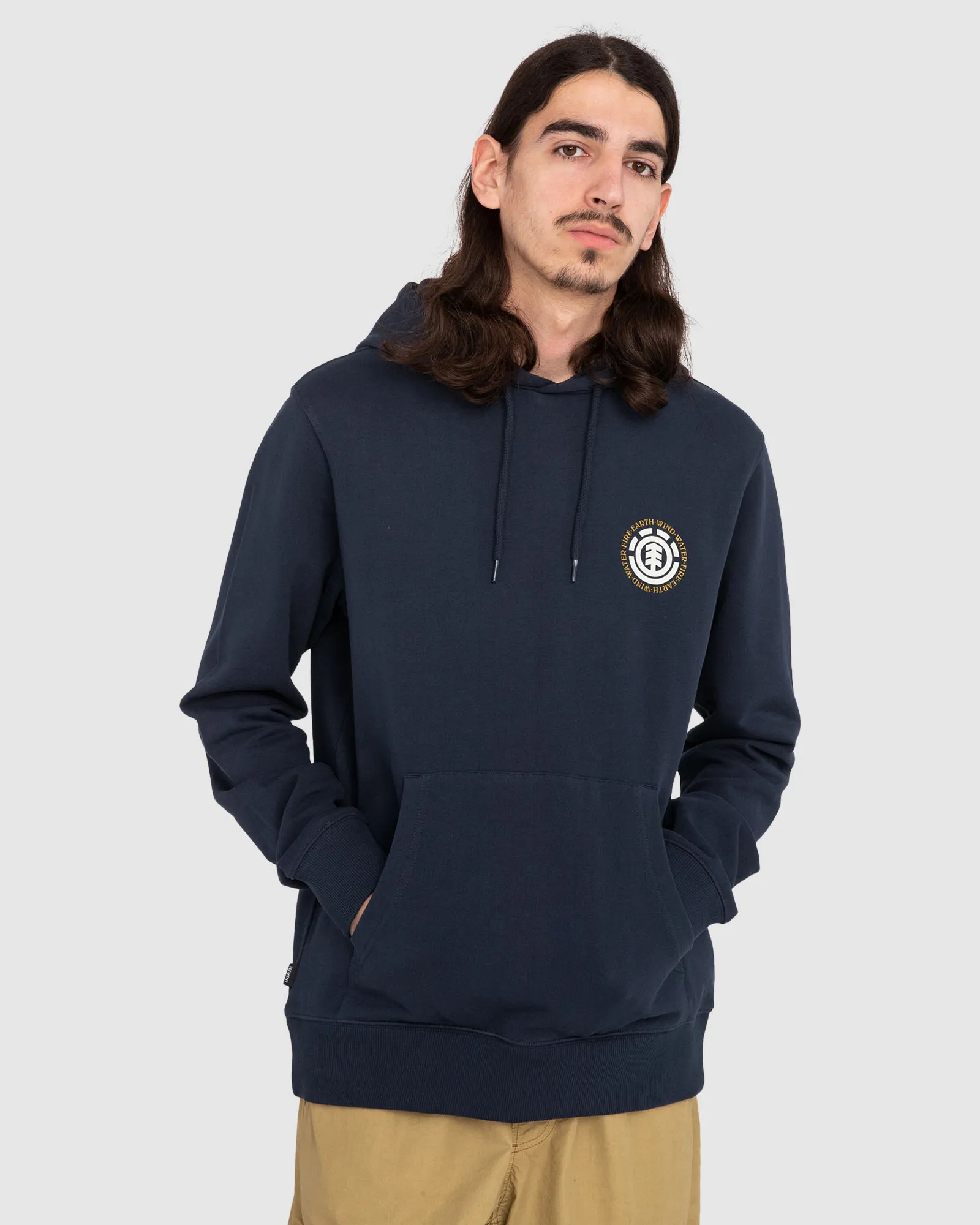 Element Seal - Pullover Hoodie For Men - Eclipse Navy | SurfStitch