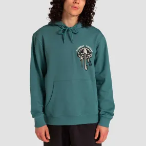 Element X Timber Angry Clouds Pullover Hoodie North Atlantic