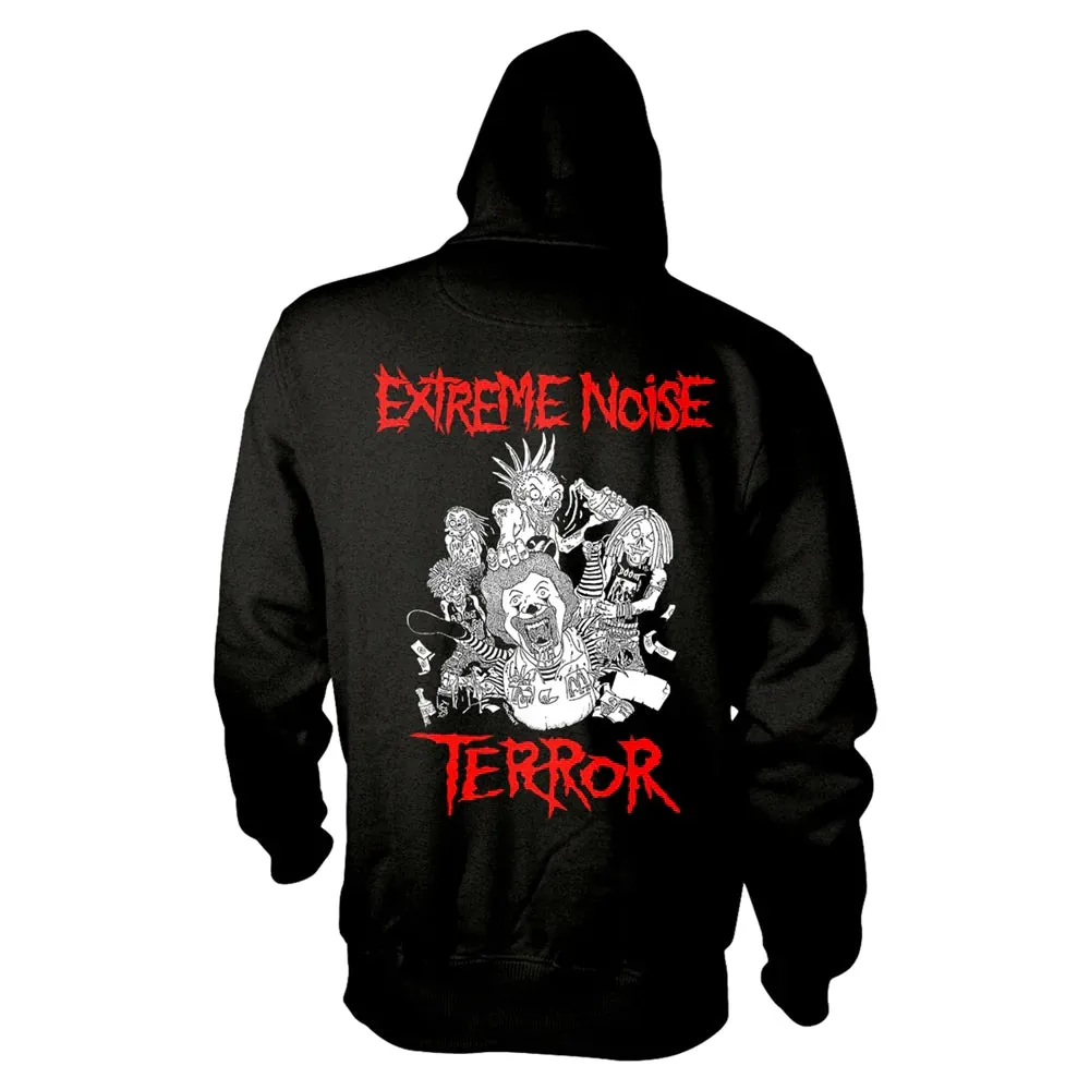 Extreme Noise Terror In It For Life Zip Up Hoodie