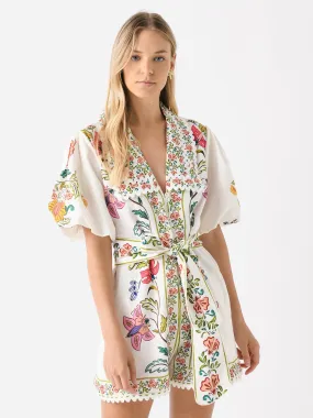     FARM RIO  Women's Floral Insects Romper    