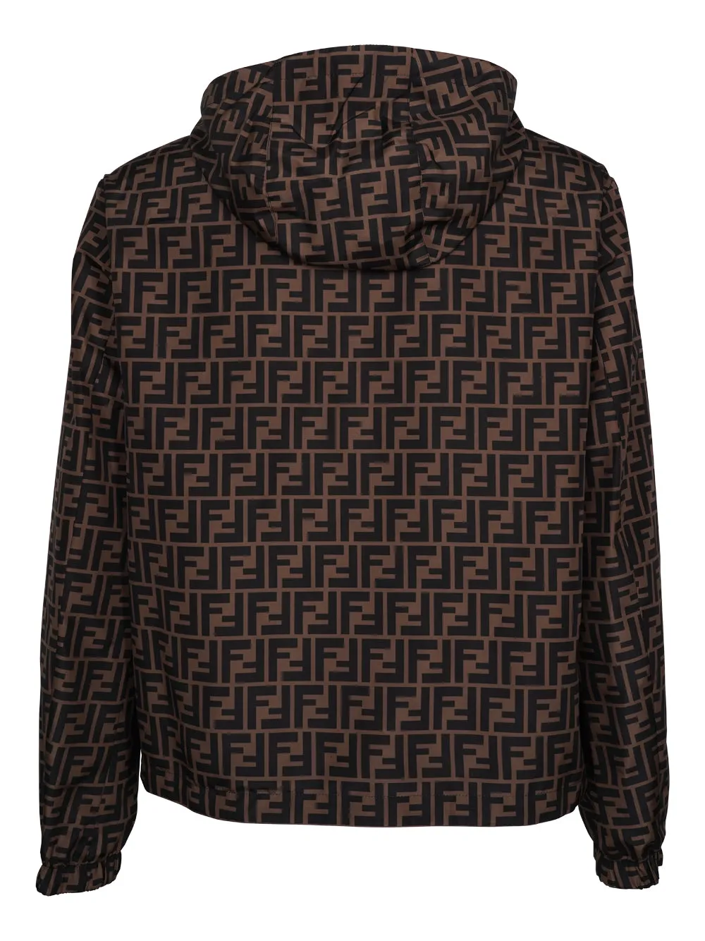 Fendi FF Printed Hooded Jacket