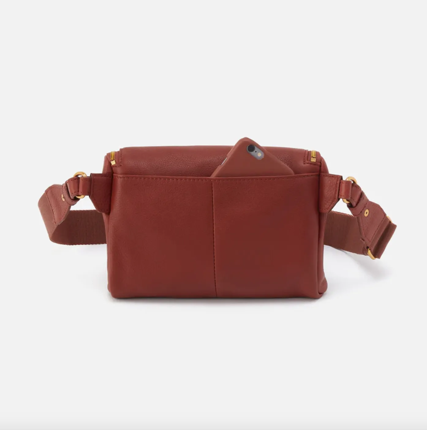 Fern Large Belt Bag | Pebbled Leather