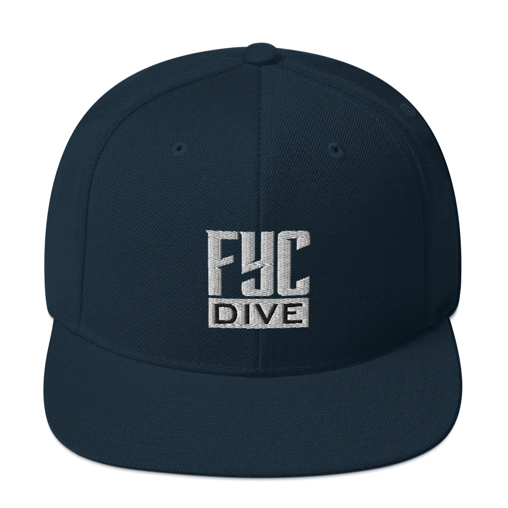 Find Your Coast Dive Snapback Hat