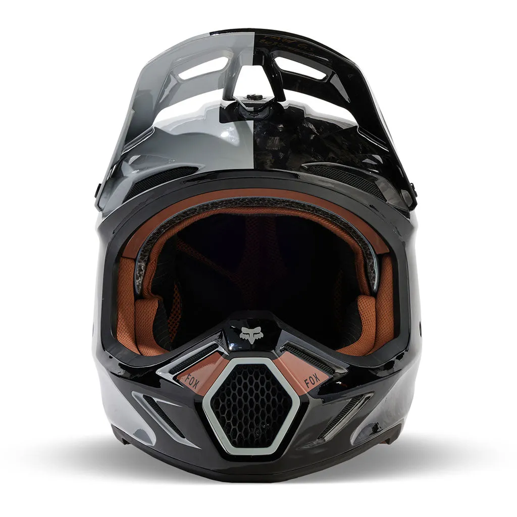 Fox - 2024 V3RS Optical Carbon/Steel Grey Helmet