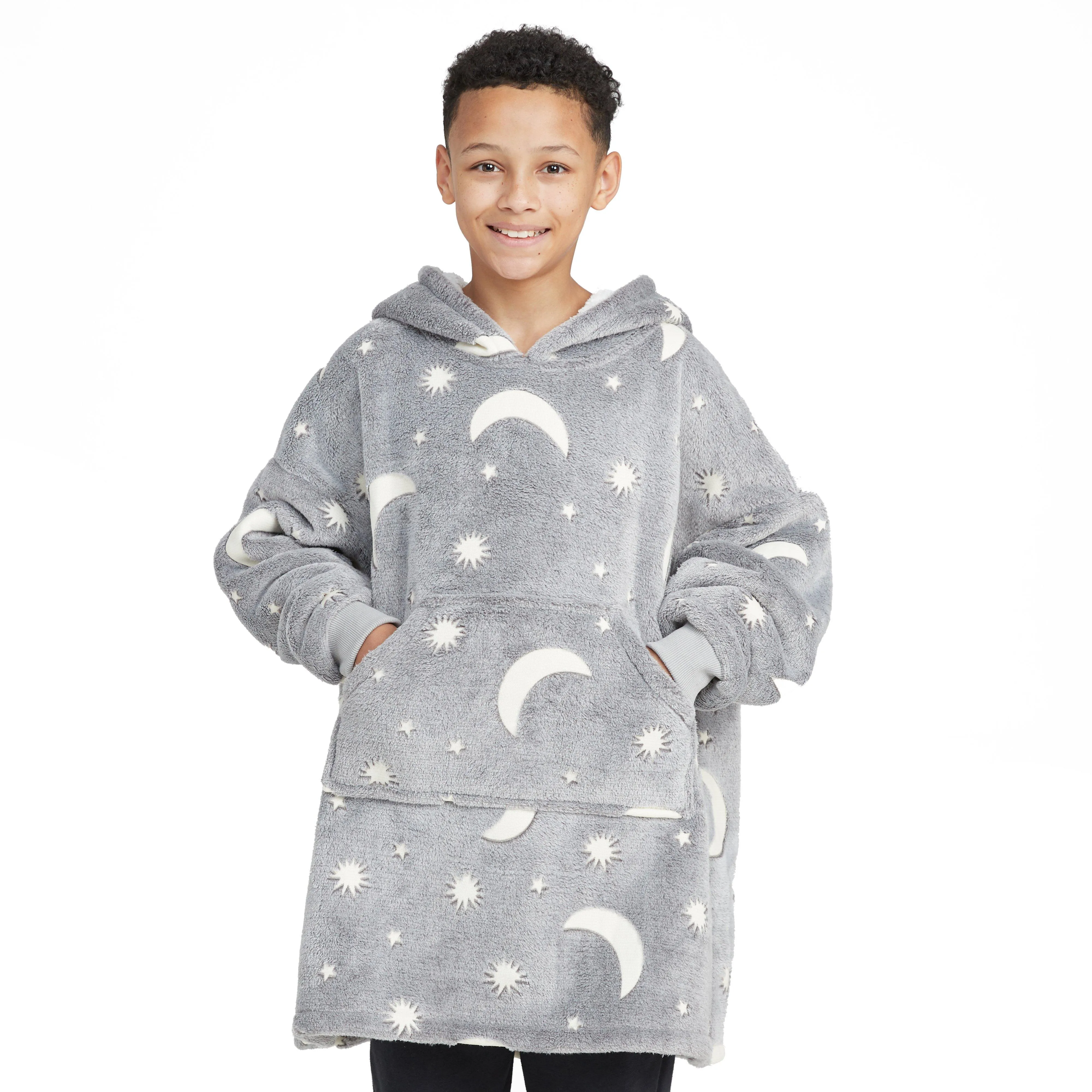 Freespirit Kids' Glow in the Dark Oversized Hoodie | Ultimate Outdoors