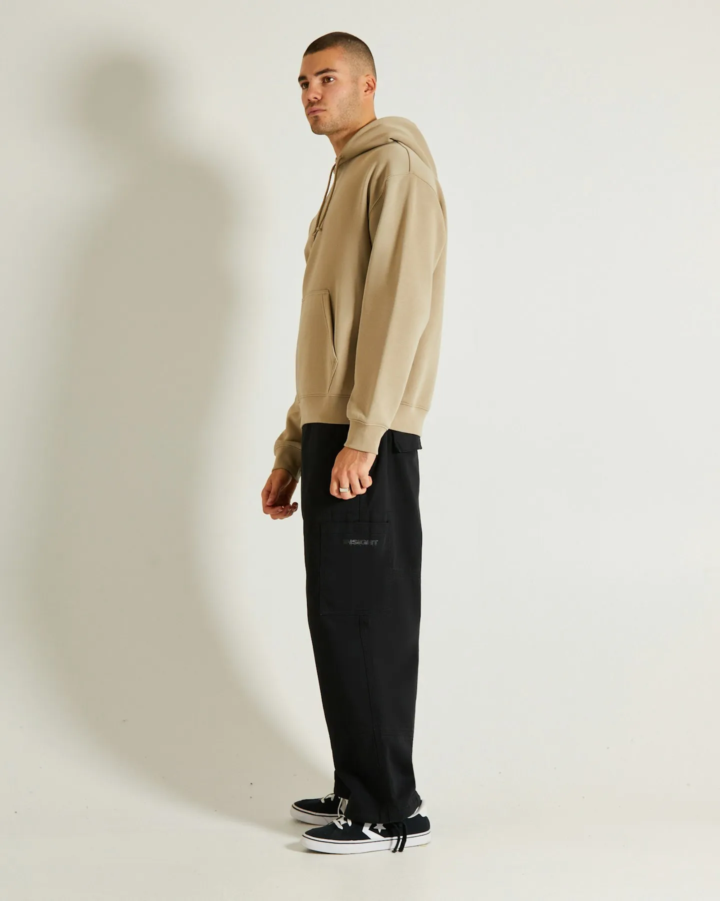 General Pants Co. Basics Og Oversized Hoodie - Pebble | SurfStitch