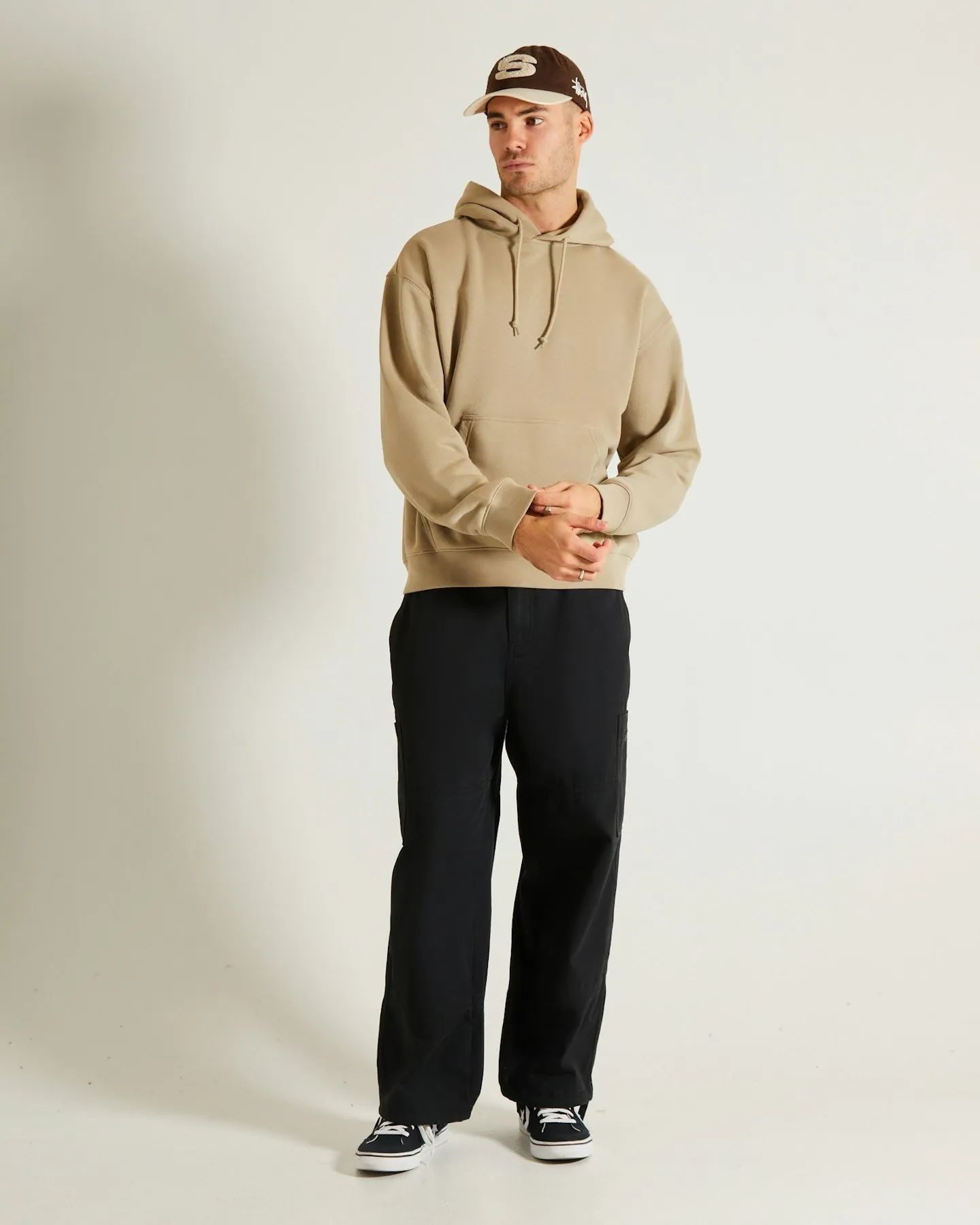 General Pants Co. Basics Og Oversized Hoodie - Pebble | SurfStitch