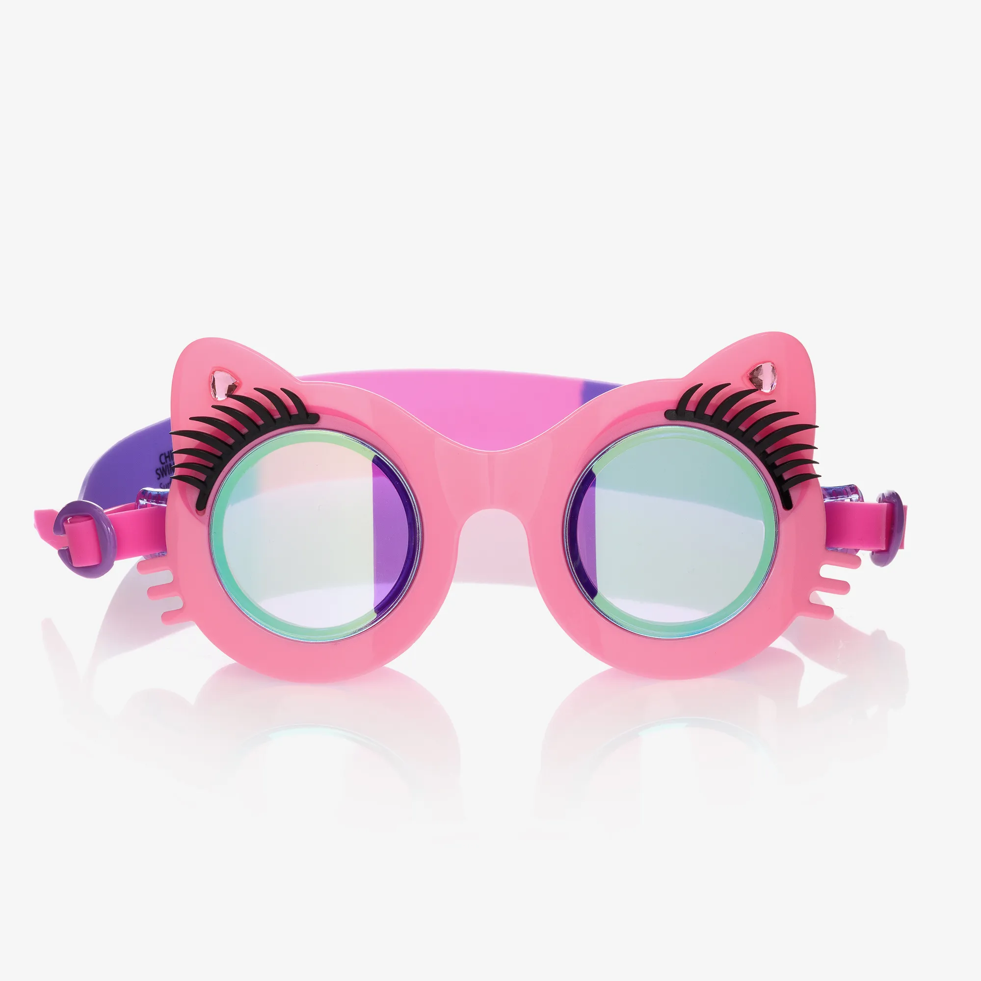 Girls Cats Eyes Swimming Goggles